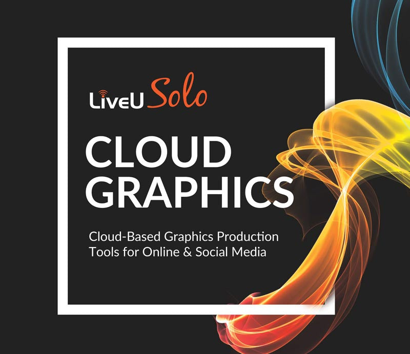 LiveU Solo Cloud Graphics Basic 1-year Subscription