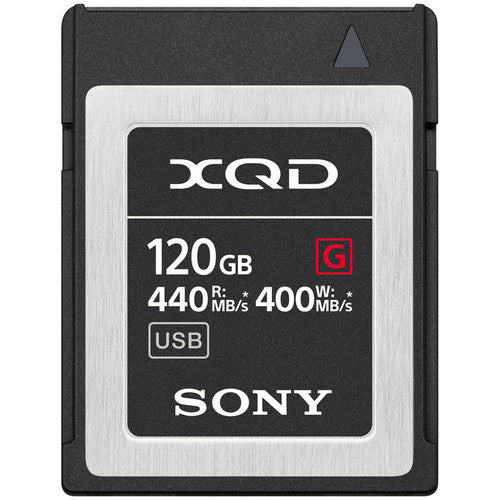 SONY 120GB XQD Memory Card G Series 440MB/s