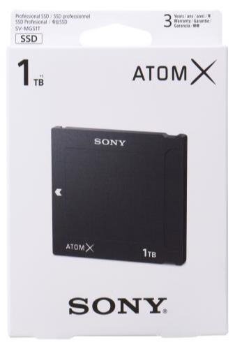 SONY SVMGS1TBT AtomX 1TB SSD Drive