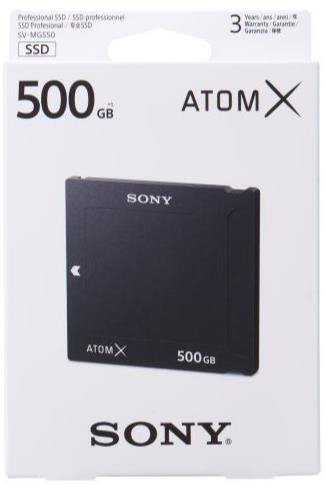 SONY SVMGS50BT AtomX 500GB SSD Drive