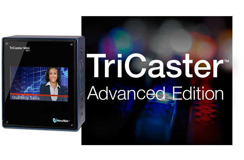 NewTek TriCaster Mini HD-4i with Advanced Edition Software