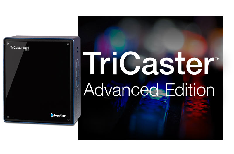 NewTek TriCaster Mini HD-4 with Advanced Edition Software