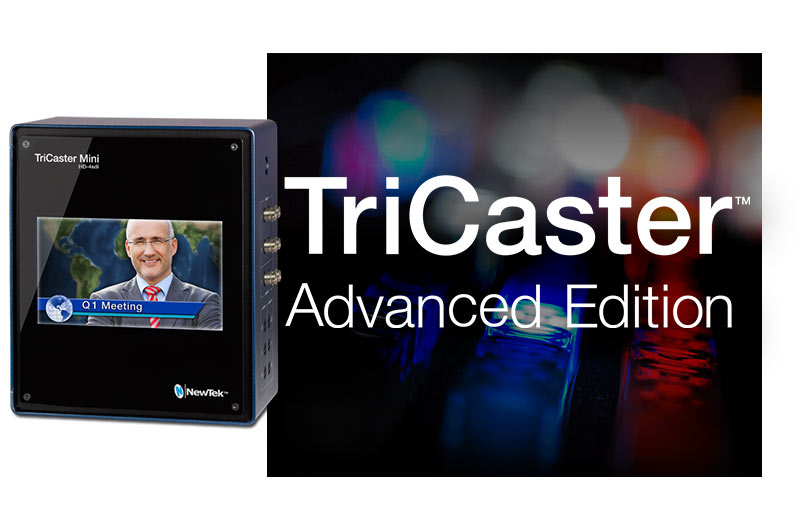 NewTek TriCaster Mini HD-4 SDI with Advanced Edition Software
