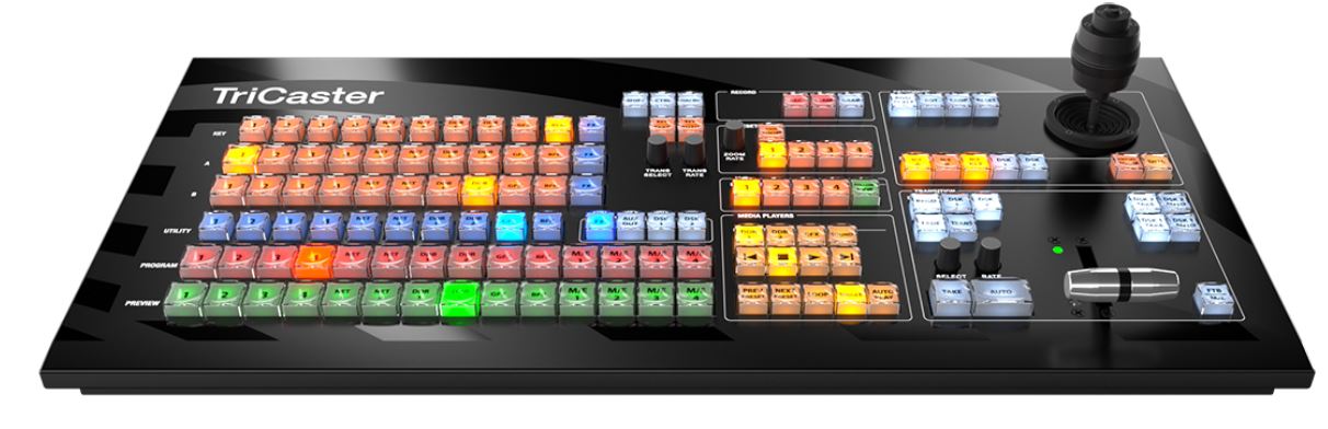 NewTek FG-001589-R001 TriCaster TC1SP Small 14-Button Control Panel ...