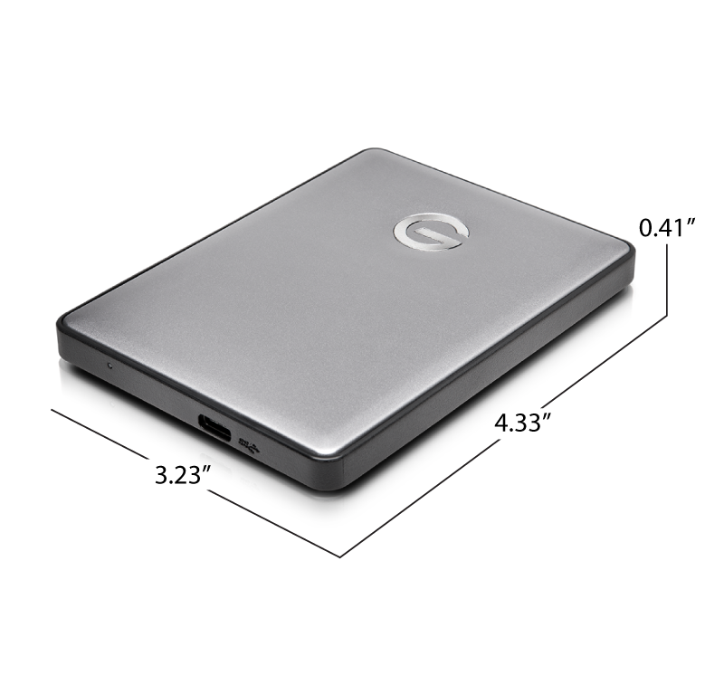 SanDisk Professional G-DRIVE Mobile USB-C v2, 2TB, Silver