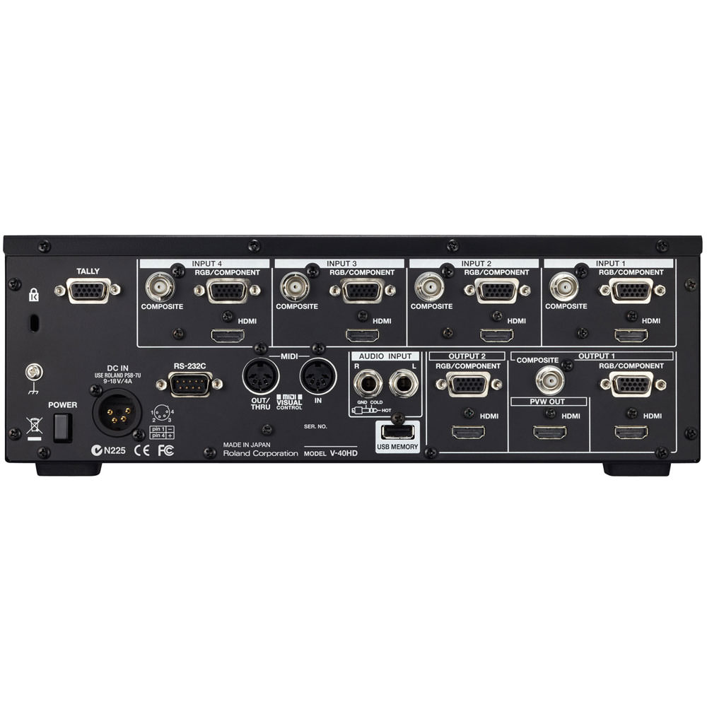 Roland V-40HD Multi-Format Video Switcher