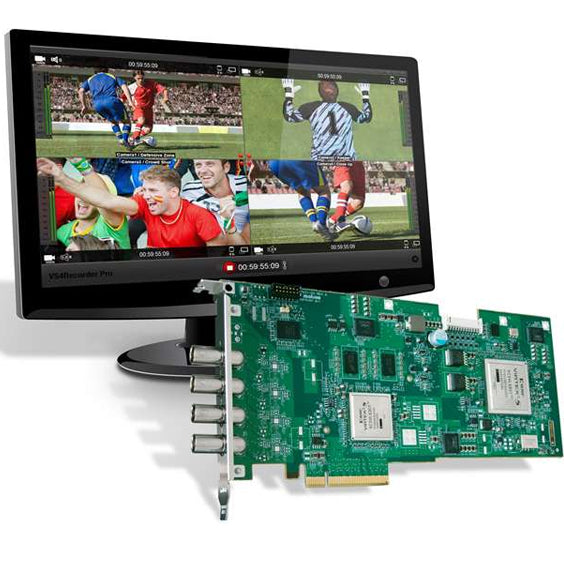 Matrox VS4Recorder Pro Software Upgrade from free trial version for use with the VS4 quad HD-SDI Capture Card (Academic)
