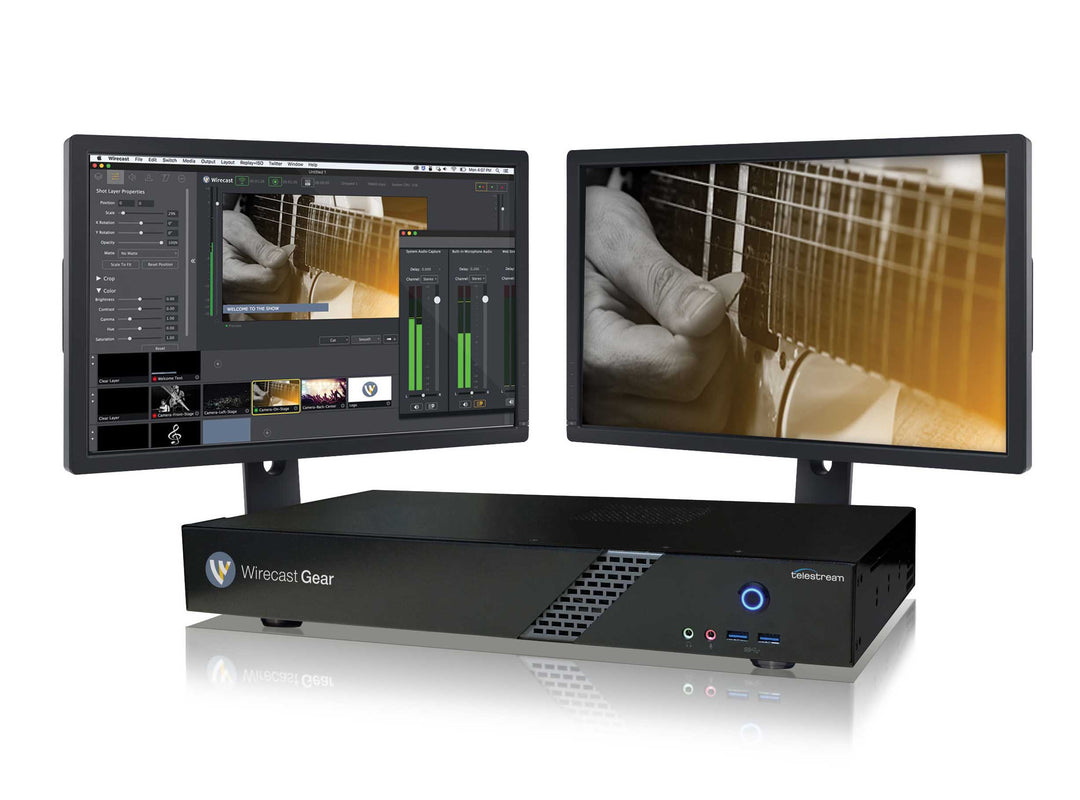 Telestream Wirecast Gear 110 with XKeys Controller
