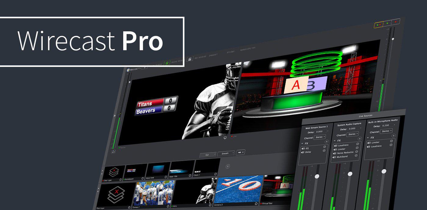 Telestream Wirecast Pro (Perpetual)