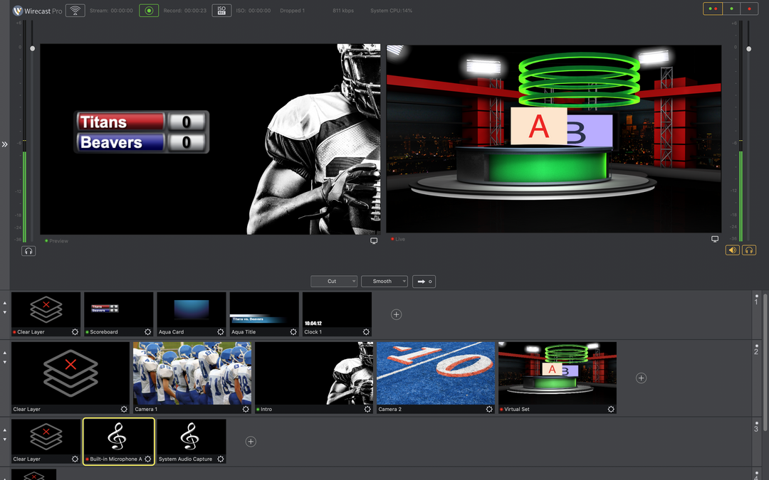 Telestream Wirecast Pro Perpetual (Windows)