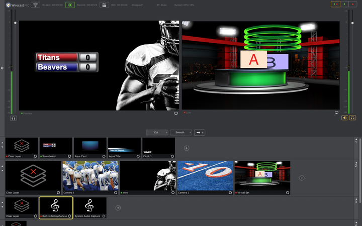 Telestream Wirecast Pro Perpetual (Windows)