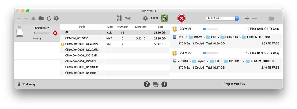 mLogic mRack DIT LTO-7 with YoYottaID for macOS